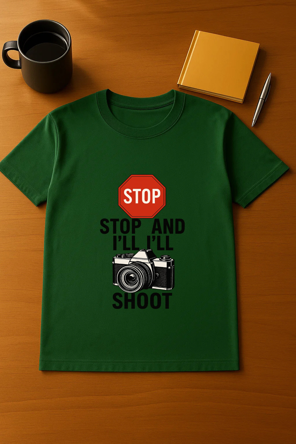 Stop and I'll shoot - Zoom Jam Prints