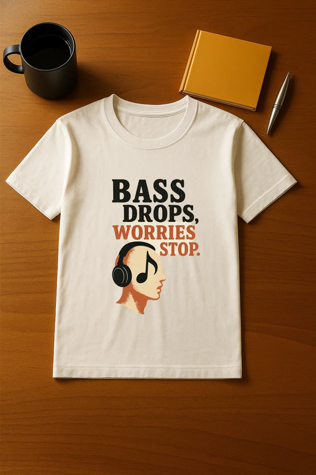 Bass drops, worries stop - Zoom Jam Prints