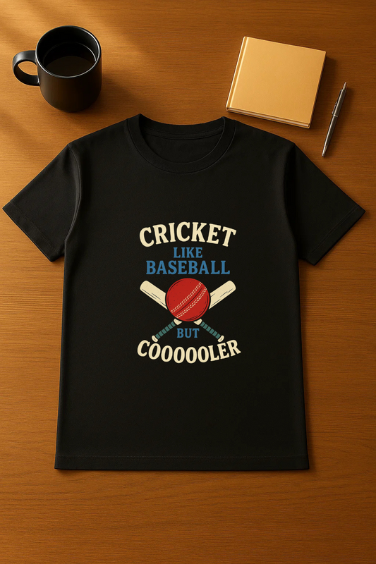 Cricket is like baseball but cooooler! - Zoom Jam Prints
