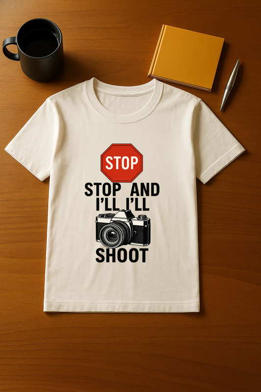Stop and I'll shoot - Zoom Jam Prints