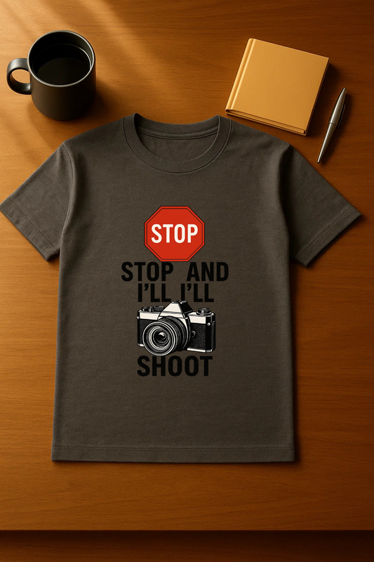 Stop and I'll shoot - Zoom Jam Prints
