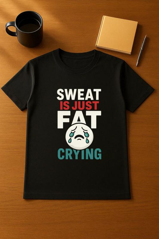 Sweat is just fat crying - Zoom Jam Prints